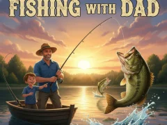 Fishing with Dad — безплатна онлайн игра