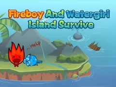 Fireboy and Watergirl Island Survive — безплатна онлайн игра