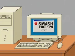 Smash Your PC — безплатна онлайн игра