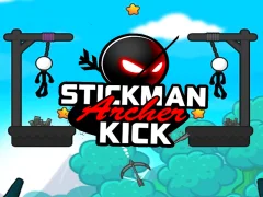 Stickman Archer Kick — безплатна онлайн игра