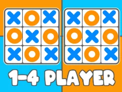 Tic Tac Toe 1-4 Player — безплатна онлайн игра