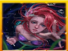 Mermaid Ariel Princess Jigsaw Puzzle — безплатна онлайн игра