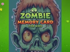 Zombie Memory Card For Kids — безплатна онлайн игра