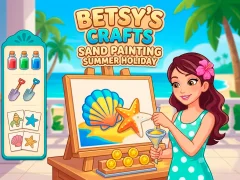 Betsy's Crafts Sand Painting Summer Holiday — безплатна онлайн игра
