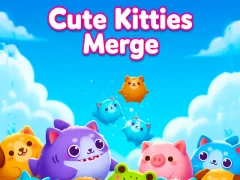 Cute Kitties Merge — безплатна онлайн игра