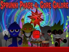 Sprunki Phase 4: Gore Galore — безплатна онлайн игра