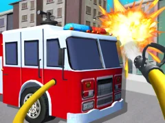 Fire Truck Driving Simulator — безплатна онлайн игра