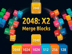 2048 X2 Merge Blocks — безплатна онлайн игра