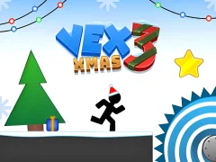 Vex 3 Xmas — безплатна онлайн игра