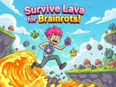 Survive Lava for Brainrots! — безплатна онлайн игра