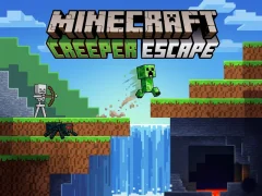 Minecraft Creeper Escape — безплатна онлайн игра
