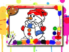 Winter Coloring Book — безплатна онлайн игра