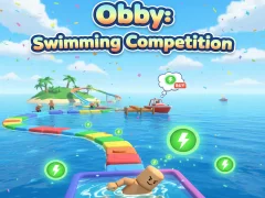 Obby: Swimming competition — безплатна онлайн игра