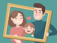 Happy Family Puzzle — безплатна онлайн игра