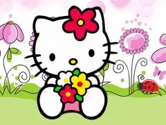 Hello Kitty Jigsaw — безплатна онлайн игра