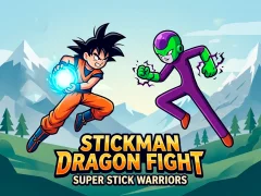 Stickman Dragon Fight - Super Stick Warriors — безплатна онлайн игра
