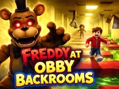 Freddy at Obby Backrooms — безплатна онлайн игра
