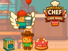 Minicraft Chef Cake Wars — безплатна онлайн игра