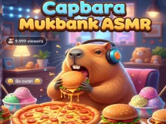 Capybara Mukbang ASMR — безплатна онлайн игра