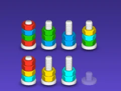Sort Puzzle - Nuts and Bolts — безплатна онлайн игра