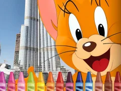 Tom and Jerry Coloring — безплатна онлайн игра