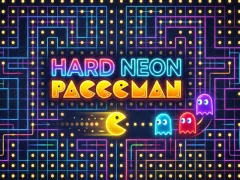 hard neon paccoman — безплатна онлайн игра