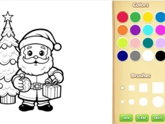 Christmas Coloring Book For Kids — безплатна онлайн игра