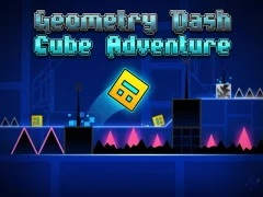Geometry Dash Cube Adventure — безплатна онлайн игра
