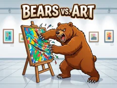 Bears vs. Art — безплатна онлайн игра
