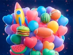 Merge 3D - Match 3 Balloons — безплатна онлайн игра