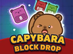 Capybara Block Drop — безплатна онлайн игра