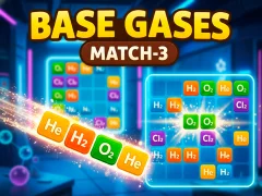Base Gases Match-3 — безплатна онлайн игра