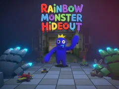 Rainbow Monster Hideout 3D — безплатна онлайн игра