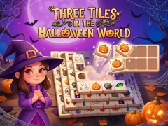 The Three Tiles in the Halloween World — безплатна онлайн игра