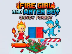 Fire Girl and Water Boy Candy Forest — безплатна онлайн игра