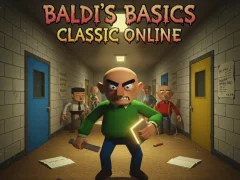 Baldi’s Basics Classic Online — безплатна онлайн игра