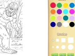 Bigfoot Coloring Book — безплатна онлайн игра