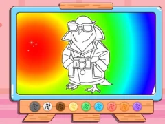 Coloring Book: Spionero Golubiro — безплатна онлайн игра