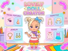 Lovely Doll Creator — безплатна онлайн игра