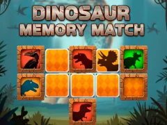 Dinosaur Memory Match — безплатна онлайн игра