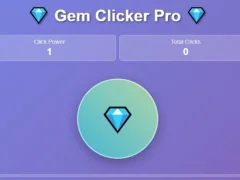 Gem Clicker Pro — безплатна онлайн игра
