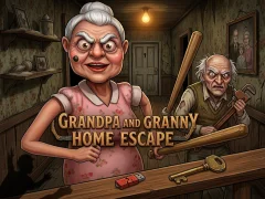 Grandpa And Granny Home Escape — безплатна онлайн игра