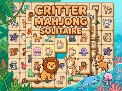 Critter Mahjong Solitaire — безплатна онлайн игра