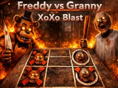 Freddy vs Granny XoXo Blast — безплатна онлайн игра
