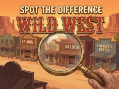 Spot The Difference Wild West — безплатна онлайн игра