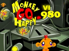 Monkey Go Happy Stage 980 — безплатна онлайн игра