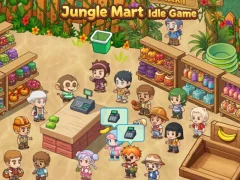 Jungle Mart idle game — безплатна онлайн игра