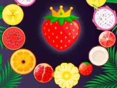Fruit King Merge — безплатна онлайн игра
