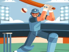 Pong Cricket — безплатна онлайн игра