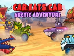 Car Eats Car: Arctic Adventure — безплатна онлайн игра